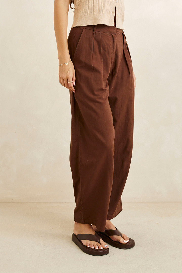 RHYTHM Venice Linen Trouser Pant