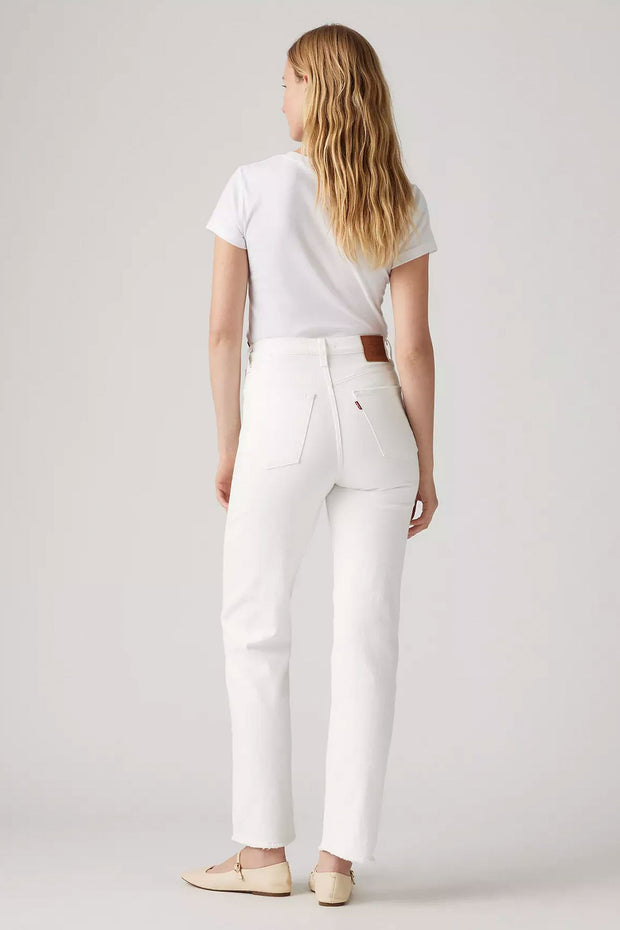 LEVI'S Ribcage Straight Ankle Jean - Cloud Over-The Shop Laguna Beach