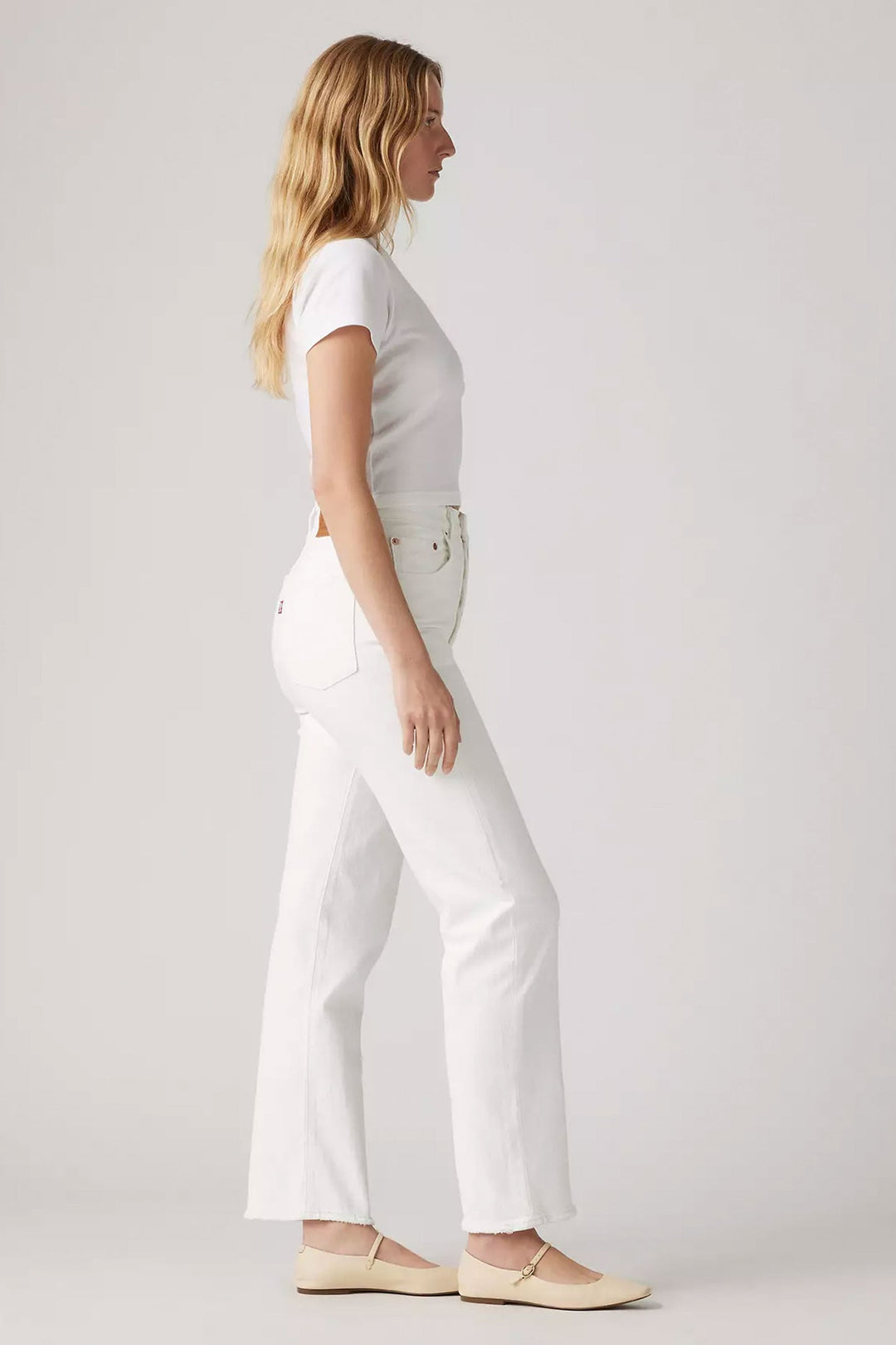 LEVI'S Ribcage Straight Ankle Jean - Cloud Over-The Shop Laguna Beach