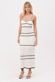 LSPACE Isle of Palms Crochet Knit Maxi Dress-The Shop Laguna Beach