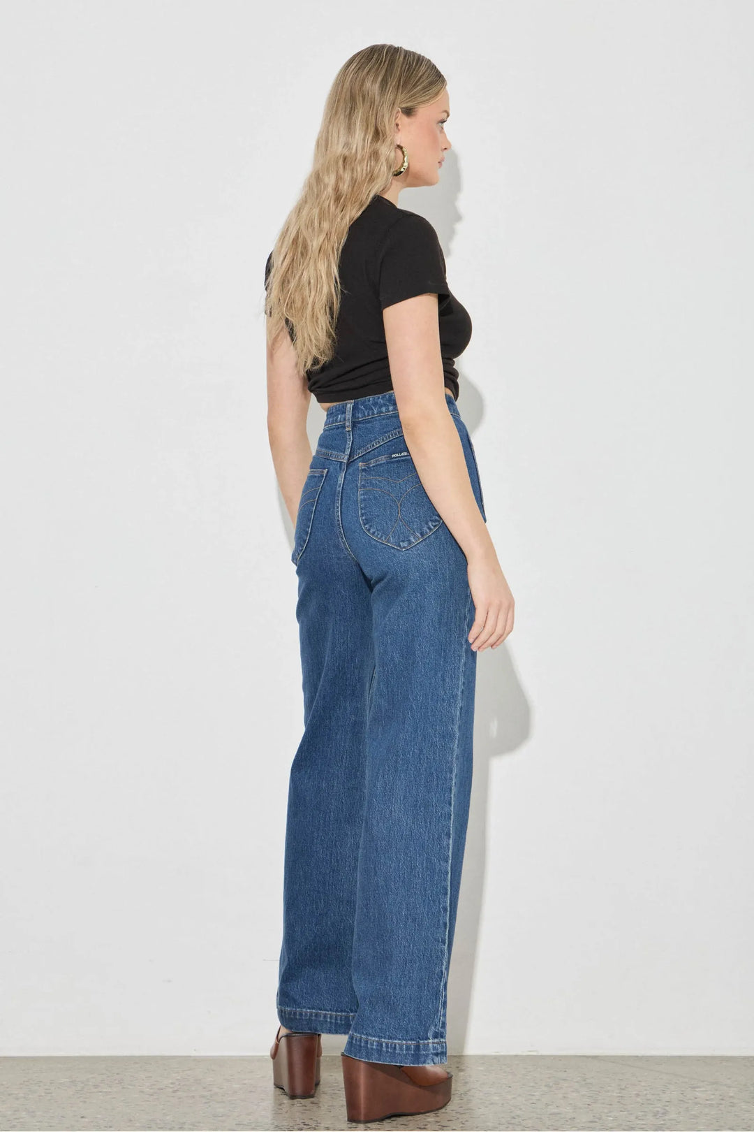 ROLLAS Sailor Long Jean - Eco Ruby Blue-The Shop Laguna Beach
