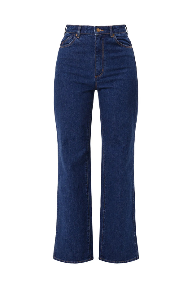 ROLLAS Heidi Wide-Leg Jean - Dark Stone-The Shop Laguna Beach