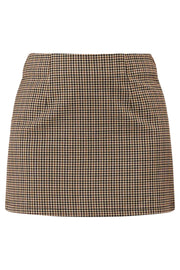 ROLLAS City Check Skirt-The Shop Laguna Beach