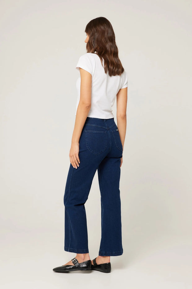 ROLLAS Sailor Ankle Denim Pant - Dark Stone-The Shop Laguna Beach