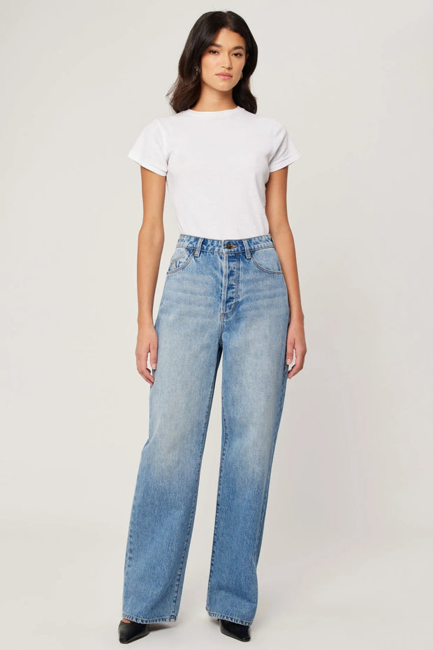 ROLLAS Stevie Relaxed Denim Pant - Brad Blue-The Shop Laguna Beach