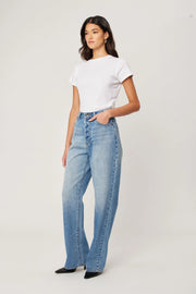 ROLLAS Stevie Relaxed Denim Pant - Brad Blue-The Shop Laguna Beach