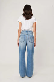 ROLLAS Stevie Relaxed Denim Pant - Brad Blue-The Shop Laguna Beach