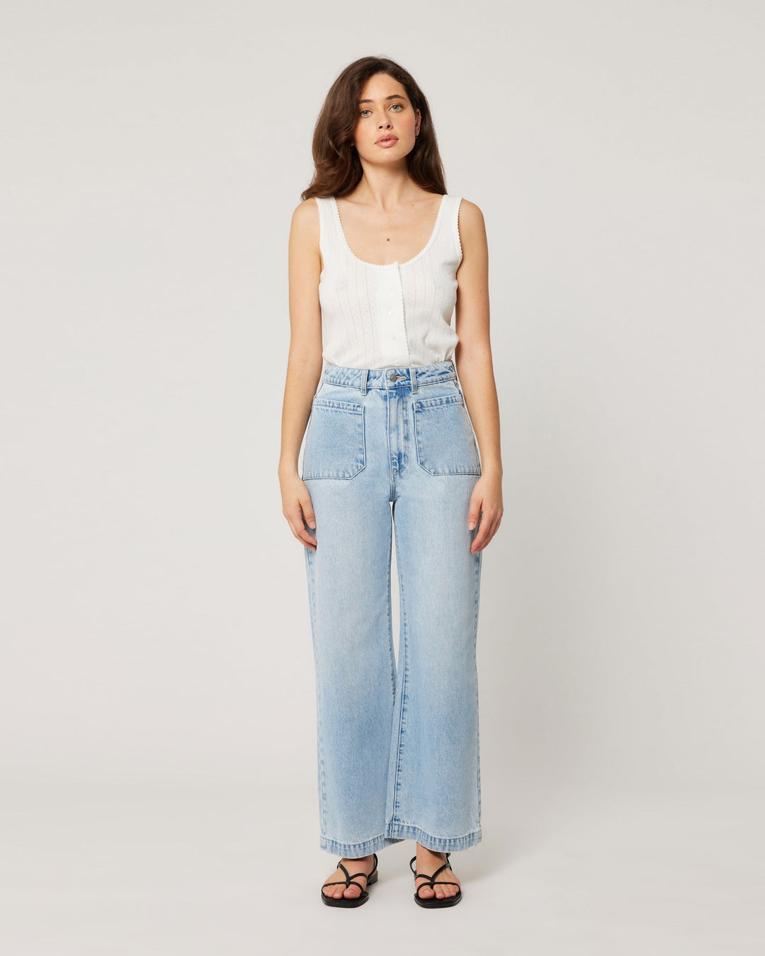 ROLLAS Sailor Wide-Leg Jean - Longbeach-The Shop Laguna Beach