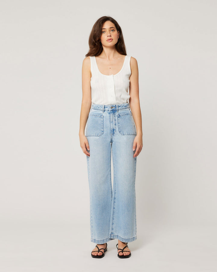 ROLLAS Sailor Wide-Leg Jean - Longbeach-The Shop Laguna Beach
