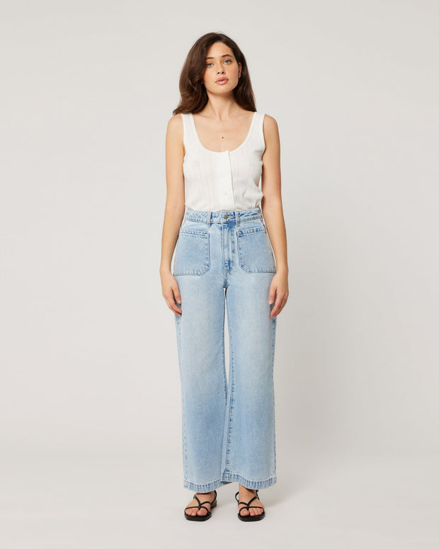 ROLLAS Sailor Wide-Leg Jean - Longbeach-The Shop Laguna Beach