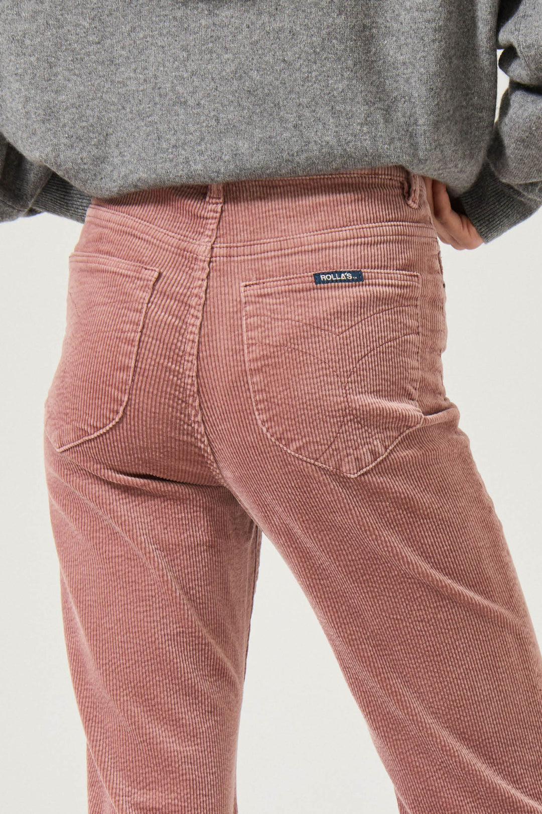 ROLLAS Eastcoast Cord Flares - Rosewood-The Shop Laguna Beach
