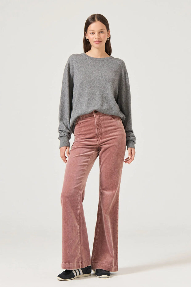 ROLLAS Eastcoast Cord Flares - Rosewood-The Shop Laguna Beach