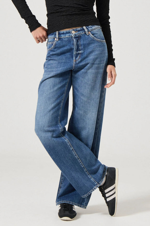 ROLLAS Kate Baggy Jean - Paris Texas-The Shop Laguna Beach