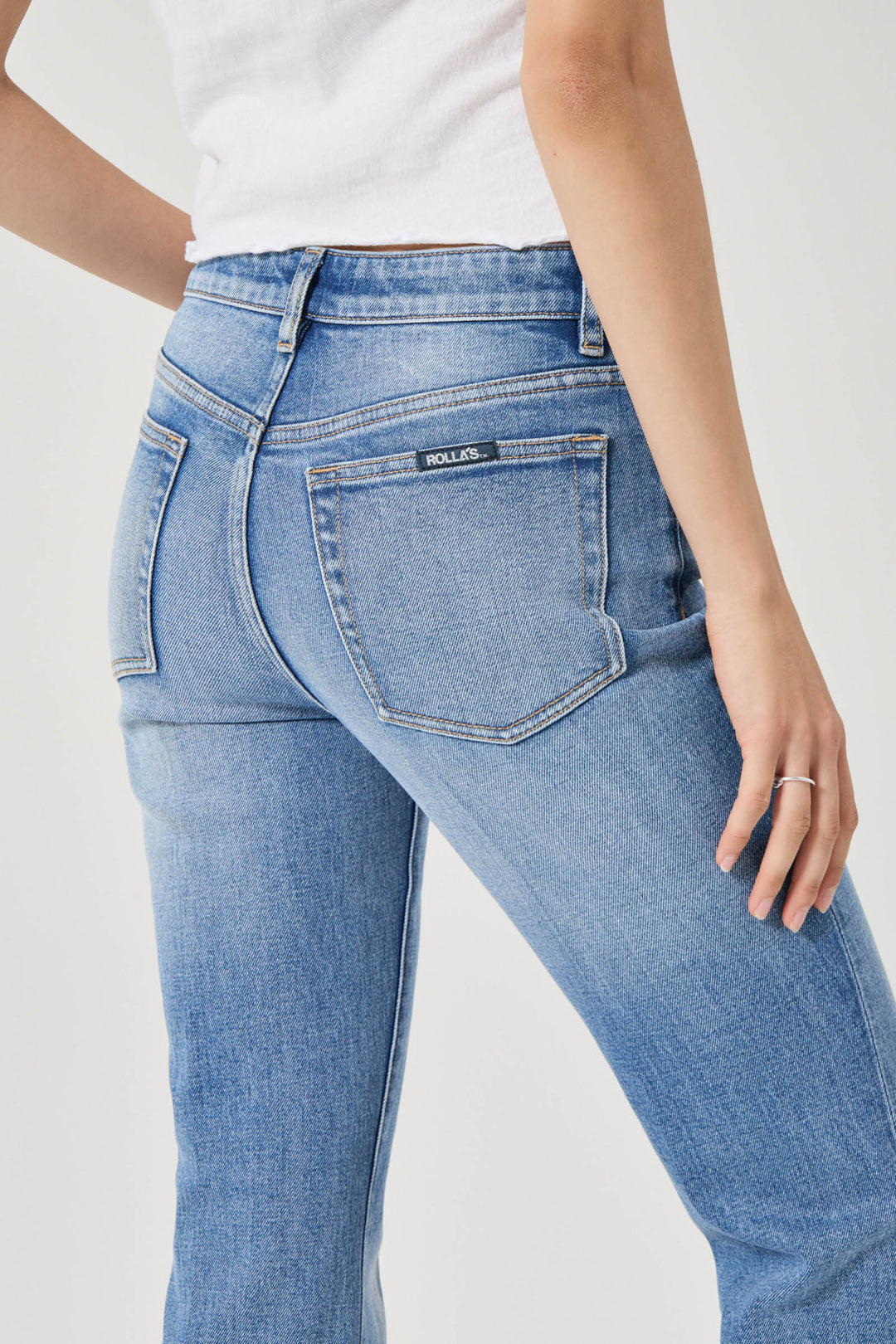 ROLLAS Midtown Boot Jean - Iris Blue-The Shop Laguna Beach