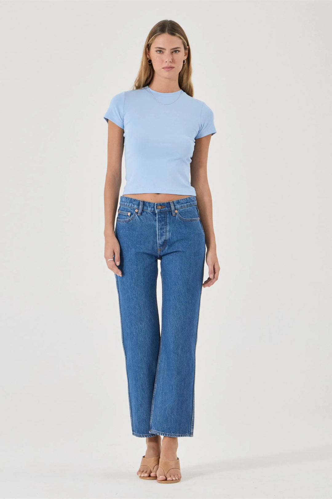 ROLLAS 90s Boyfriend Jean - Canyon Stone-The Shop Laguna Beach