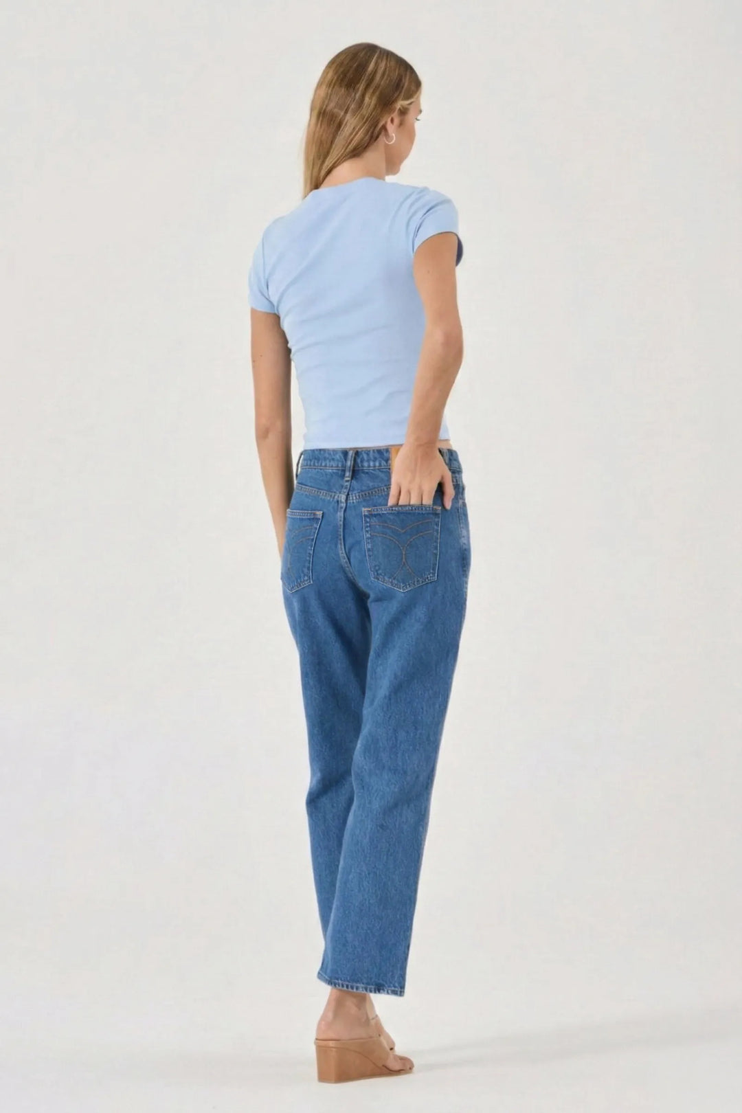 ROLLAS 90s Boyfriend Jean - Canyon Stone-The Shop Laguna Beach