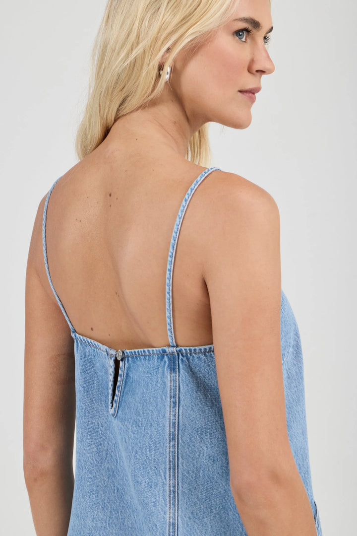 ROLLAS Deco Denim Cami Dress-The Shop Laguna Beach