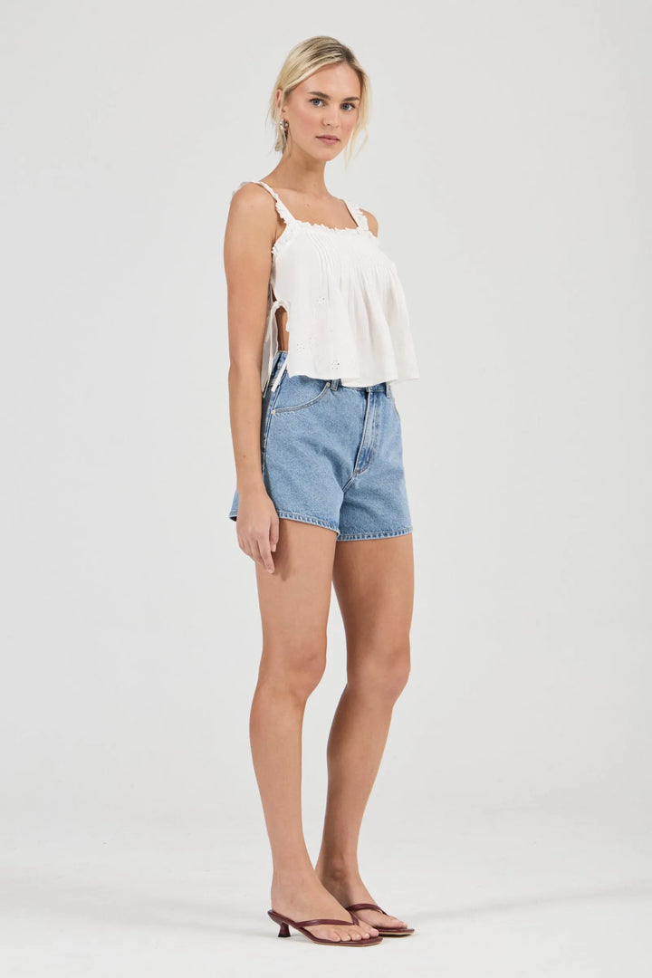 ROLLAS Odette Pleated Tank