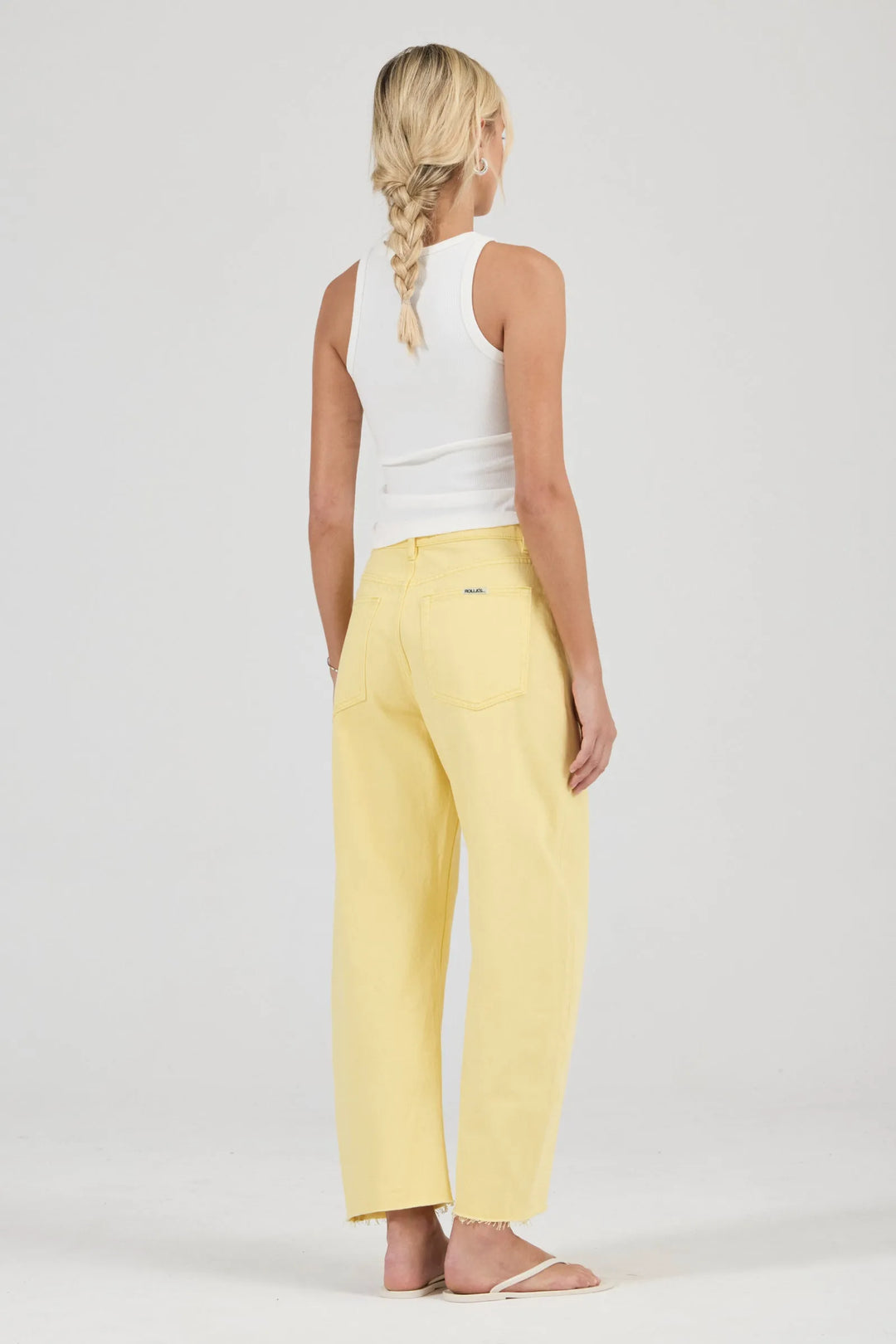 ROLLAS Arc Barrel Jean - Cali Sun