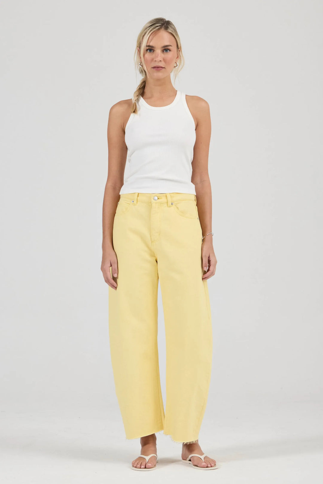 ROLLAS Arc Barrel Jean - Cali Sun