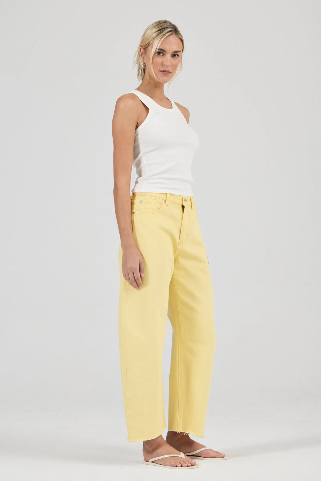 ROLLAS Arc Barrel Jean - Cali Sun