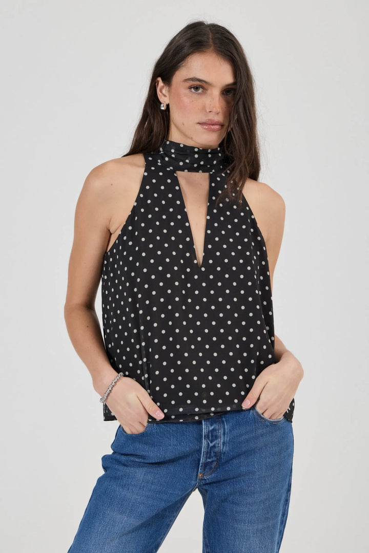 ROLLAS Edie Halter Top-The Shop Laguna Beach