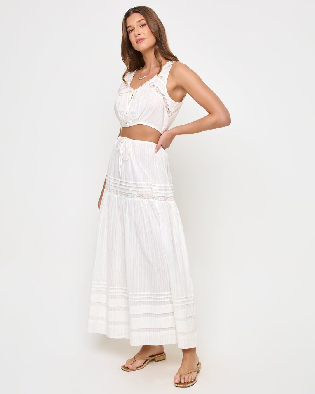 LSPACE Reia Cotton Tank-The Shop Laguna Beach