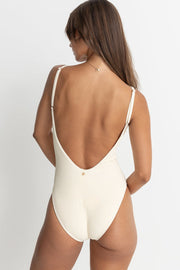 RHYTHM Essential Rib Minimal One Piece - More Colors Available-The Shop Laguna Beach