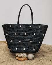 LSPACE X RAILS Baltic Seas Straw Tote