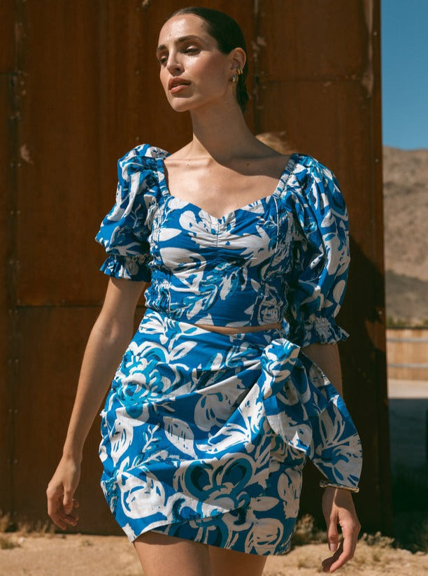 CLEOBELLA Rayna Puff Sleeve Top-The Shop Laguna Beach