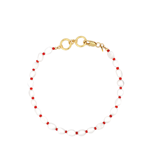 MAY MARTIN Helios Pearl Anklet-The Shop Laguna Beach