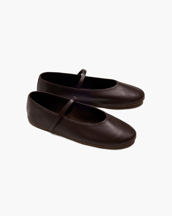 TKEES Reese Leather Ballet Flat