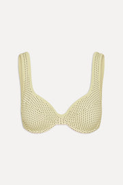 FRANKIES BIKINIS Romeo Lemon Underwire Top