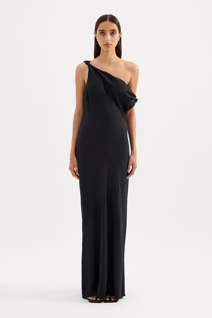 NUDE LUCY Calista Off-Shoulder Tencel Dress-The Shop Laguna Beach