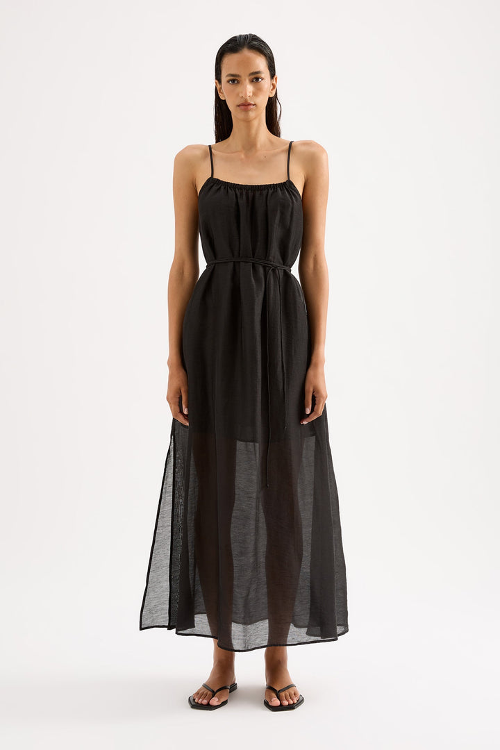 NUDE LUCY Ziki Sheer Maxi Dress