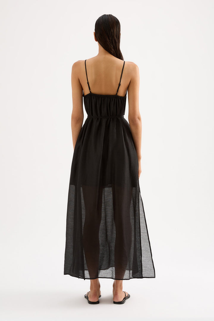 NUDE LUCY Ziki Sheer Maxi Dress