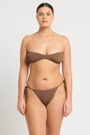 BOND-EYE Anisha Shimmer Tie-Side Bottom-The Shop Laguna Beach