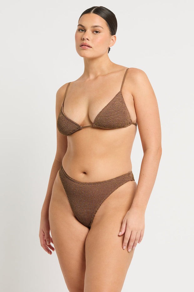 BOND-EYE Luana Shimmer Tri Top-The Shop Laguna Beach