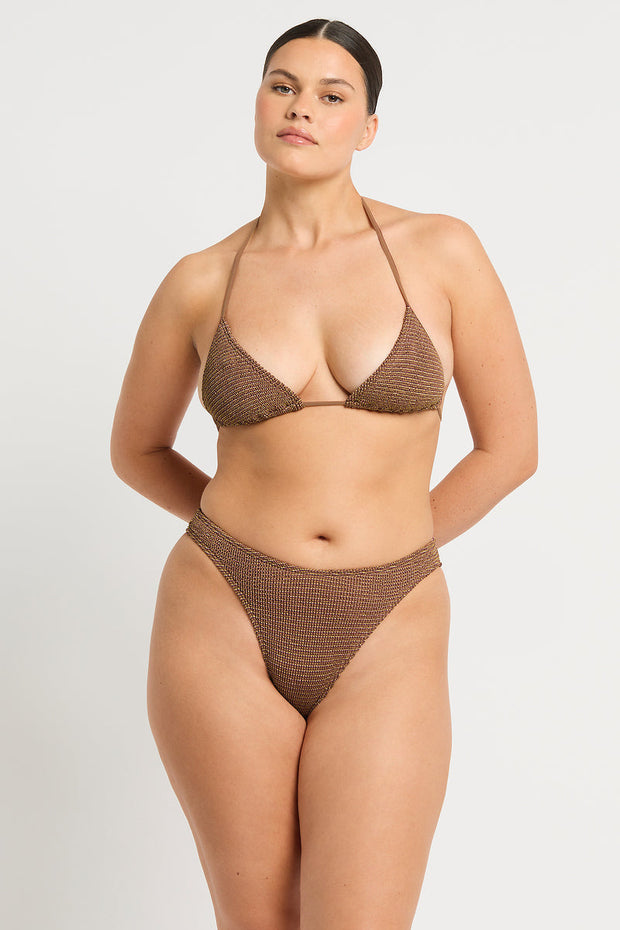BOND-EYE Luana Shimmer Tri Top-The Shop Laguna Beach