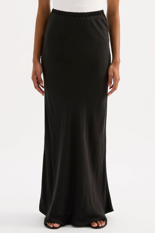 NUDE LUCY Dara Cupro Maxi Skirt-The Shop Laguna Beach