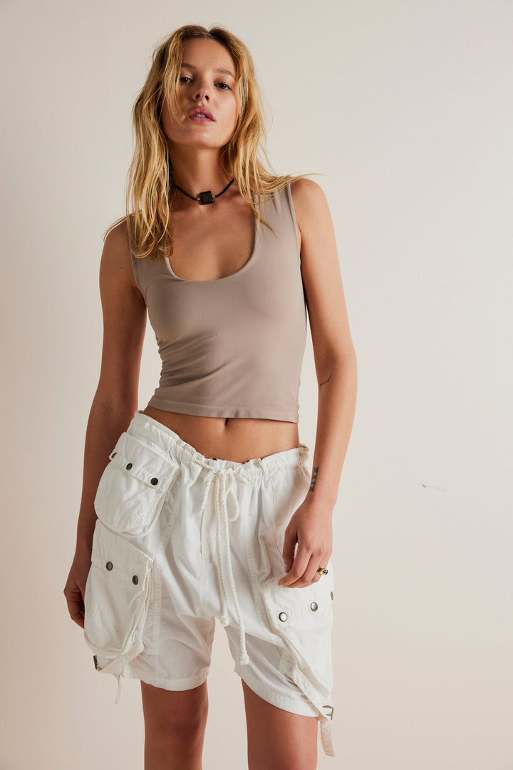 FREE PEOPLE Clean Lines Muscle Cami - More Colors Available-The Shop Laguna Beach
