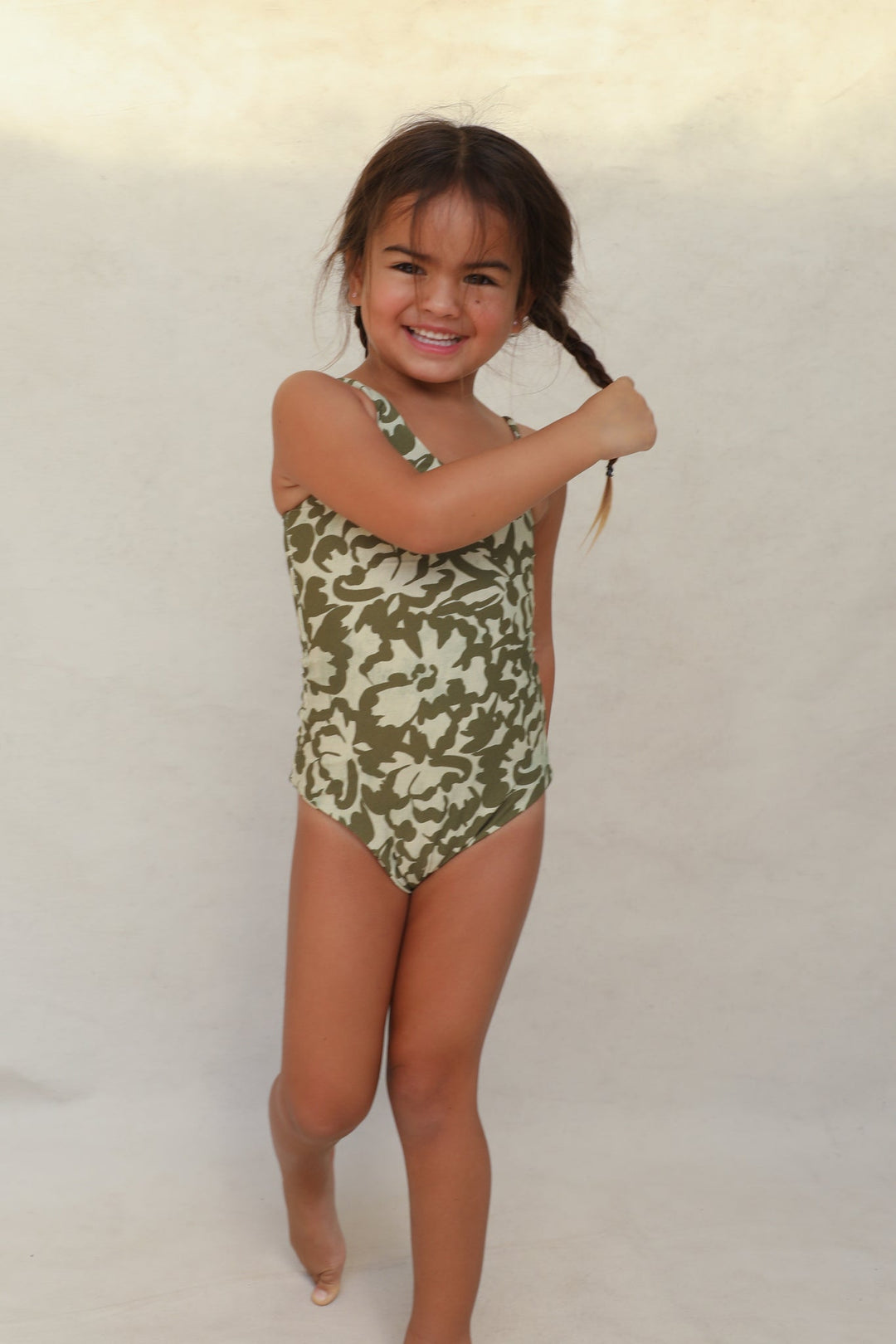 STONE FOX MINI Willa Asymmetrical One Piece - More Colors Available