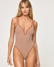 LSPACE Coco Stripe One Piece
