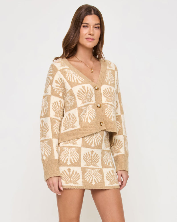 LSPACE Shell Be There Sweaterknit Skirt-The Shop Laguna Beach
