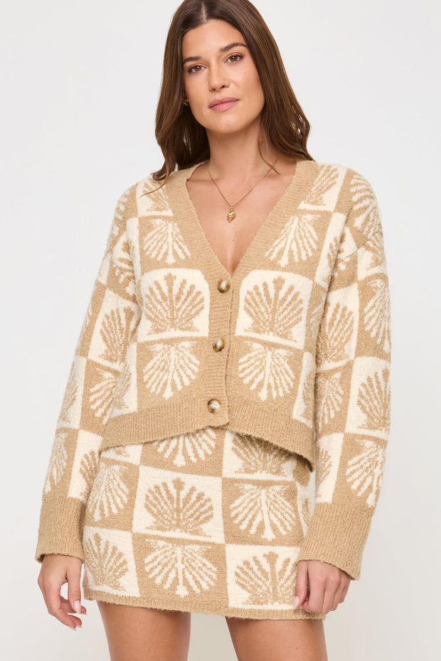 LSPACE Shell Be There Sweaterknit Skirt-The Shop Laguna Beach