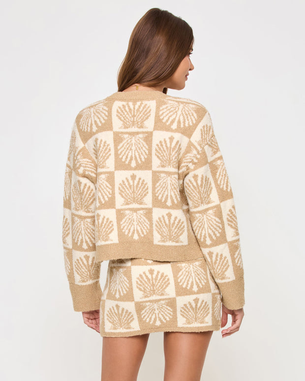 LSPACE Shell Be There Sweaterknit Skirt-The Shop Laguna Beach