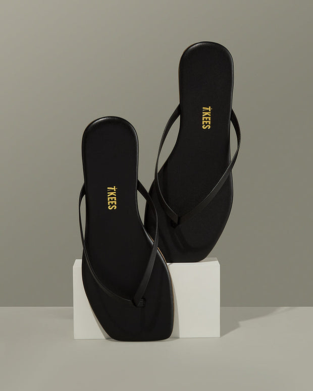 TKEES Lily Square-Toe Sandals