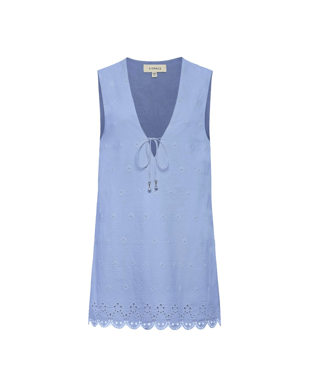LSPACE Sunday Embroidered Mini Dress - More Colors Available-The Shop Laguna Beach
