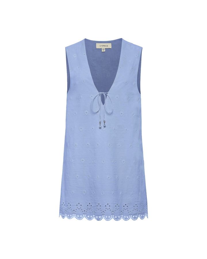 LSPACE Sunday Embroidered Mini Dress - More Colors Available-The Shop Laguna Beach