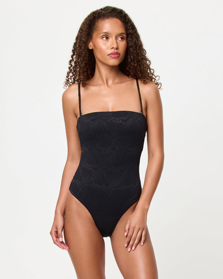 LSPACE La Femme Textured One Piece
